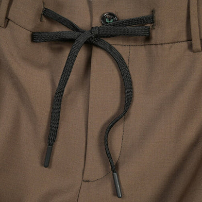 BERWICH “SUB” ストレッチウール カーゴパンツ ブラウン(brown) 46 | GUARDAROBA MILANO OFFICIAL STORE