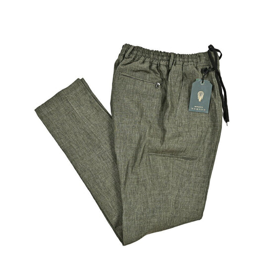 BERWICH sub24 リネン100% イージースラックス｜422223 - 50｜GUARDAROBA MILANO OFFICIAL STORE