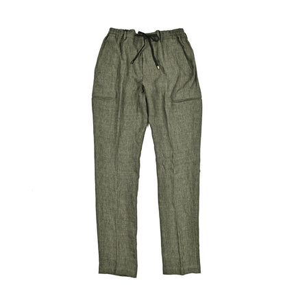 BERWICH sub24 リネン100% イージースラックス｜422223 - 50｜GUARDAROBA MILANO OFFICIAL STORE
