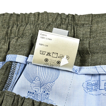 BERWICH sub24 リネン100% イージースラックス｜422223 - 50｜GUARDAROBA MILANO OFFICIAL STORE
