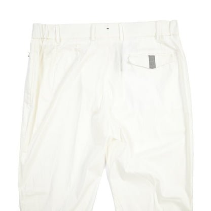 BERWICH “VK RETRO FATECH” ナイロン混コットン ベイカーパンツ ホワイト(white) 46 | GUARDAROBA MILANO OFFICIAL STORE