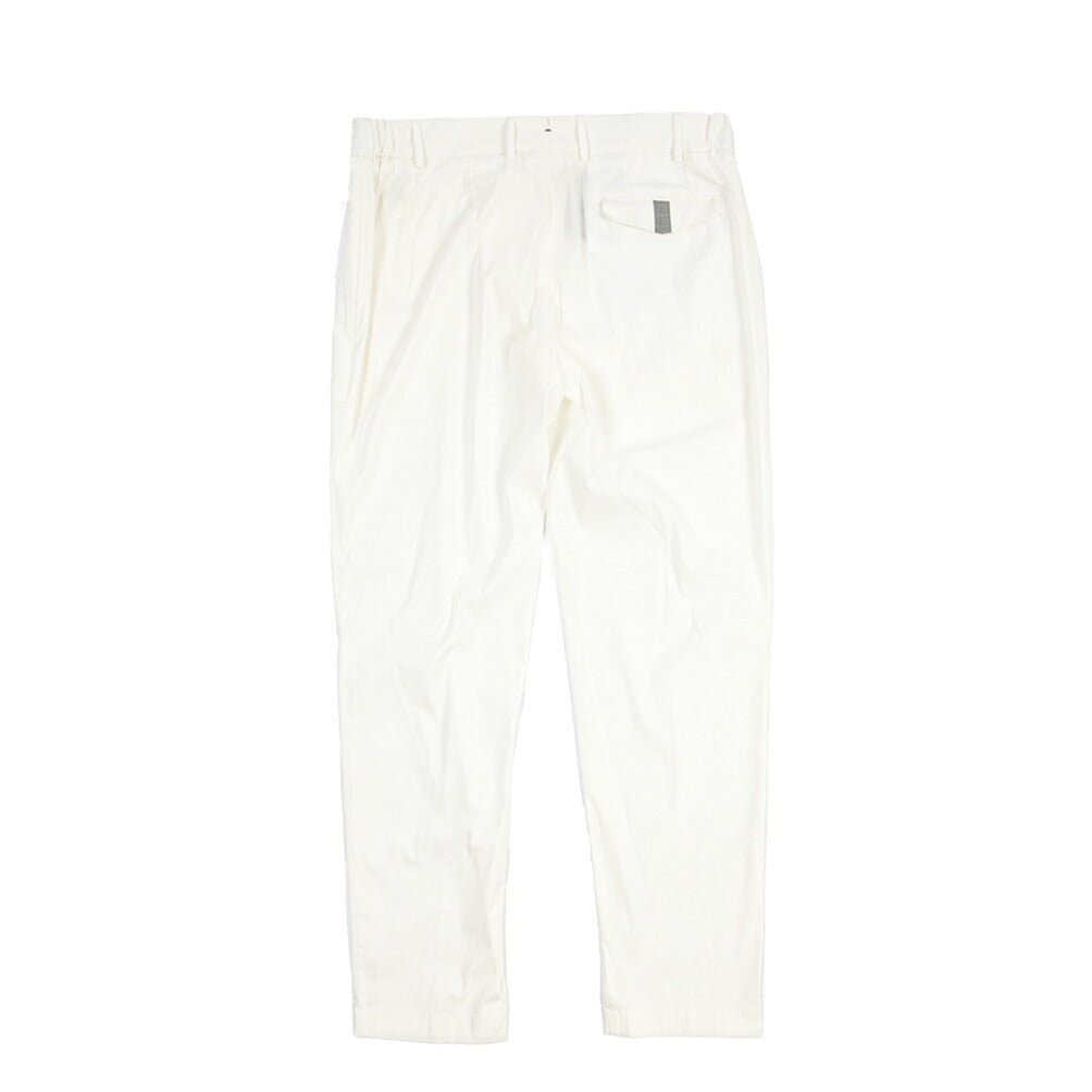 BERWICH “VK RETRO FATECH” ナイロン混コットン ベイカーパンツ ホワイト(white) 46 | GUARDAROBA MILANO OFFICIAL STORE