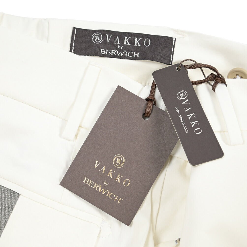 BERWICH “VK RETRO FATECH” ナイロン混コットン ベイカーパンツ ホワイト(white) 46 | GUARDAROBA MILANO OFFICIAL STORE