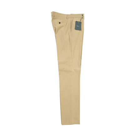 BERWICH “VULCANO 195” ストレッチコットン ノータックチノパンツ ベージュ(beige) 48 | GUARDAROBA MILANO OFFICIAL STORE