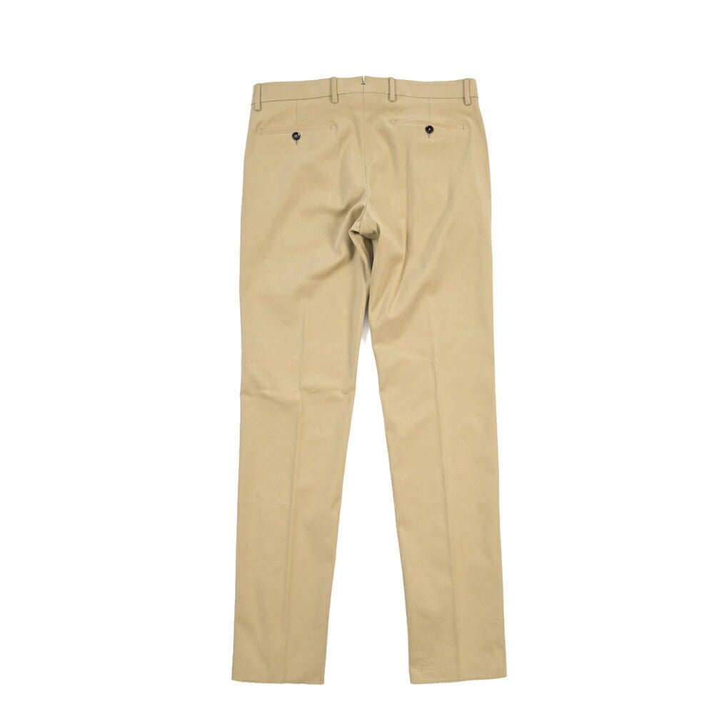 BERWICH “VULCANO 195” ストレッチコットン ノータックチノパンツ ベージュ(beige) 48 | GUARDAROBA MILANO OFFICIAL STORE