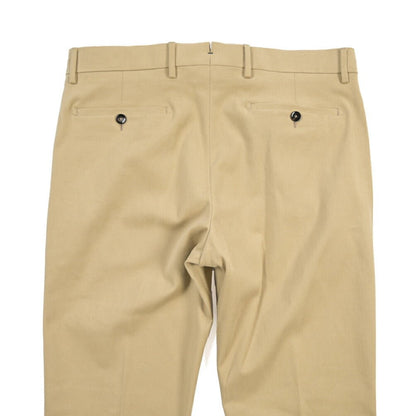 BERWICH “VULCANO 195” ストレッチコットン ノータックチノパンツ ベージュ(beige) 48 | GUARDAROBA MILANO OFFICIAL STORE