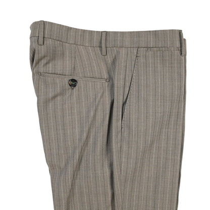 BERWICH “VULCANO 23” ヴァージンウール100% ノータックスラックス ブラウン(lt brown) 46 | GUARDAROBA MILANO OFFICIAL STORE