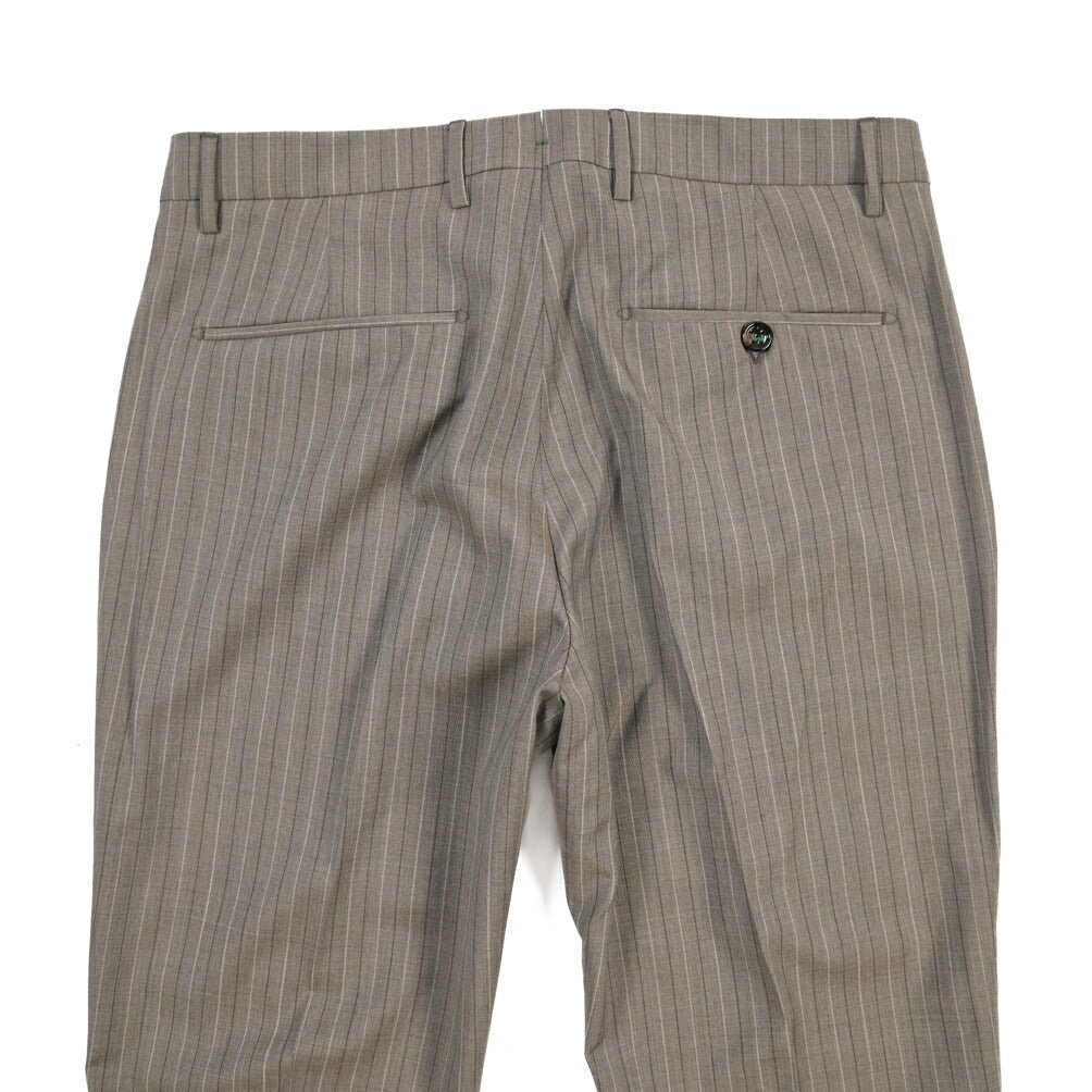 BERWICH “VULCANO 23” ヴァージンウール100% ノータックスラックス ブラウン(lt brown) 46 | GUARDAROBA MILANO OFFICIAL STORE