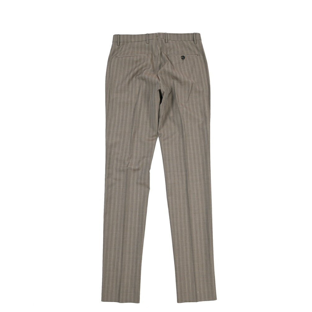 BERWICH “VULCANO 23” ヴァージンウール100% ノータックスラックス ブラウン(lt brown) 46 | GUARDAROBA MILANO OFFICIAL STORE