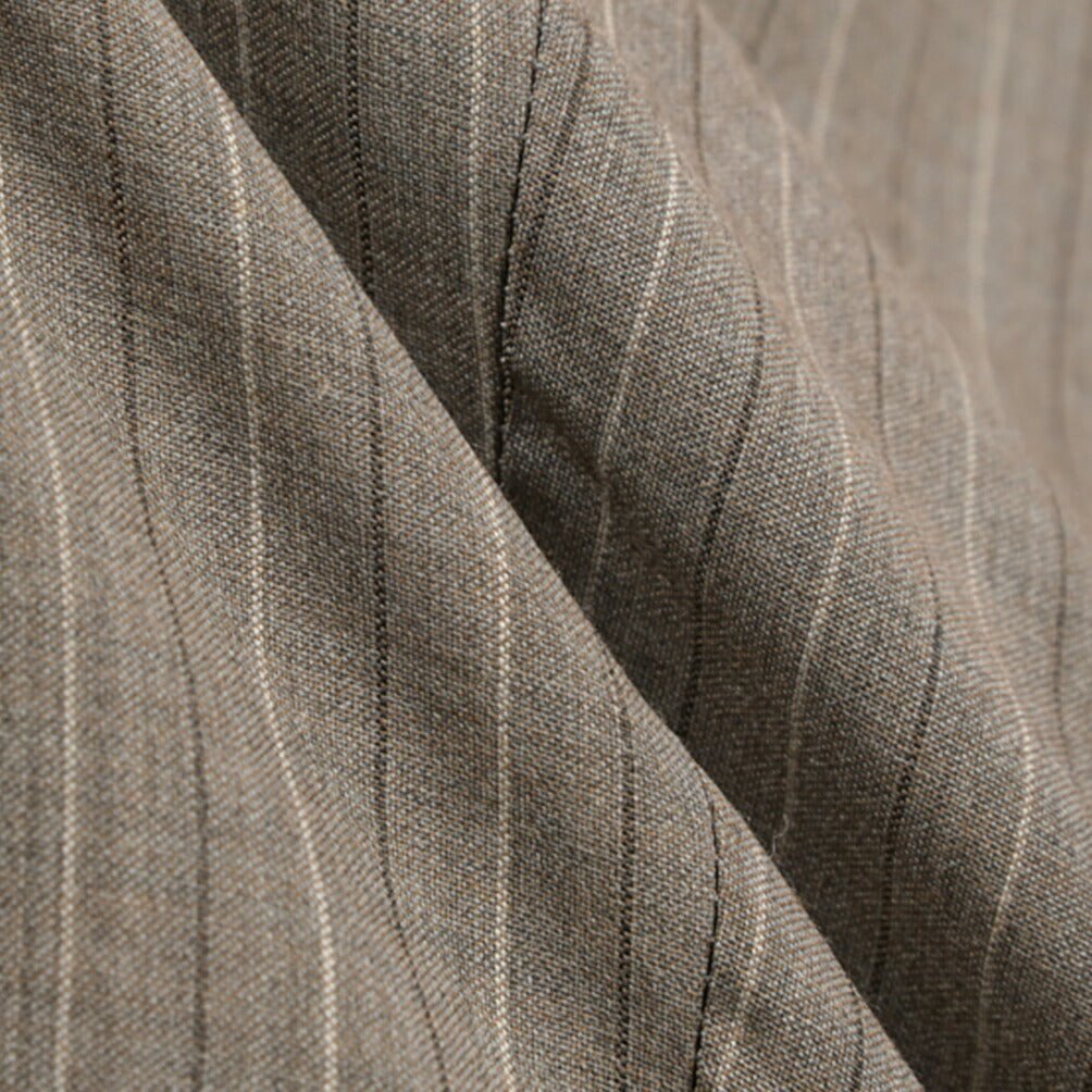 BERWICH “VULCANO 23” ヴァージンウール100% ノータックスラックス ブラウン(lt brown) 46 | GUARDAROBA MILANO OFFICIAL STORE
