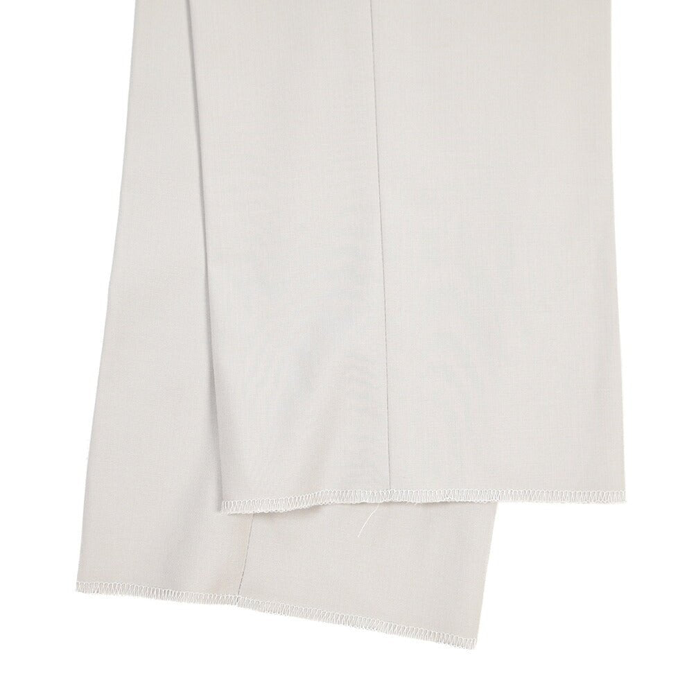 BERWICH “VULCANO 23” ウール100% ノータックスラックス / CANONICO製生地 ライトグレー(stone) 50 | GUARDAROBA MILANO OFFICIAL STORE