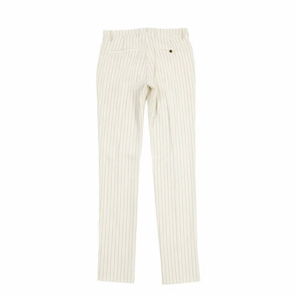 BERWICH “VULCANO 23” コットン混リネン ノータックパンツ オフホワイト(ecru) 46 | GUARDAROBA MILANO OFFICIAL STORE