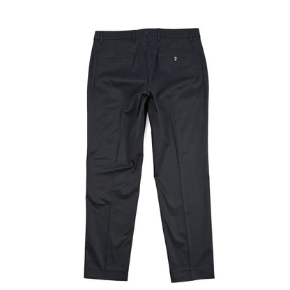 BERWICH “VULCANO 23” ストレッチコットン ノータックチノパンツ ネイビー(navy) 48 | GUARDAROBA MILANO OFFICIAL STORE