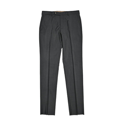 BERWICH “VULCANO” Super 150's ヴァージンウール100% スラックス / Loro Piana製生地 (AUSTRALIS) ダークグレー(smoke) 46 | GUARDAROBA MILANO OFFICIAL STORE