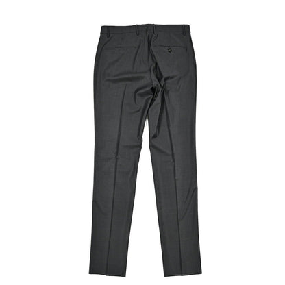 BERWICH “VULCANO” Super 150's ヴァージンウール100% スラックス / Loro Piana製生地 (AUSTRALIS) ダークグレー(smoke) 46 | GUARDAROBA MILANO OFFICIAL STORE