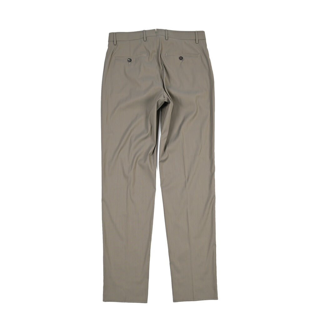 BERWICH “VULCANO Z 195” ストレッチウール ノータックスラックス グレージュ(greige) 46 | GUARDAROBA MILANO OFFICIAL STORE