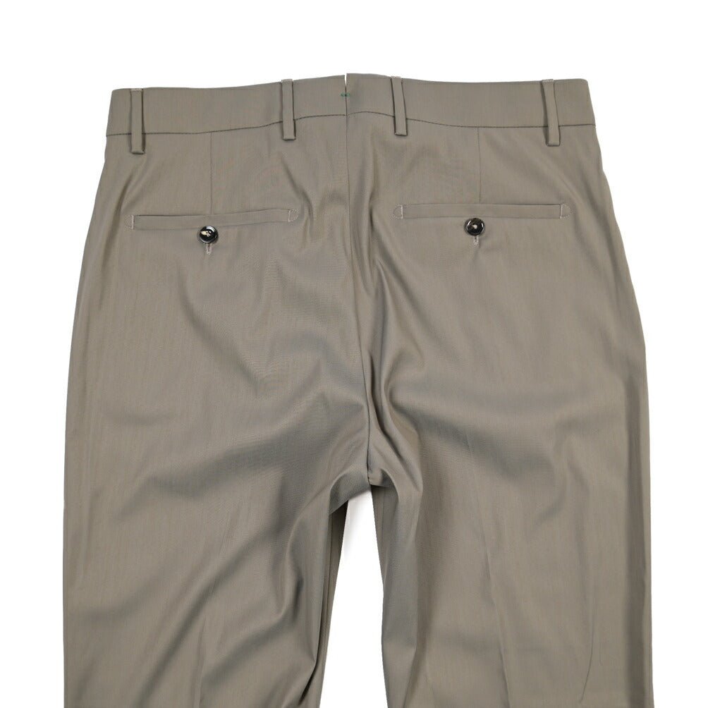 BERWICH “VULCANO Z 195” ストレッチウール ノータックスラックス グレージュ(greige) 46 | GUARDAROBA MILANO OFFICIAL STORE
