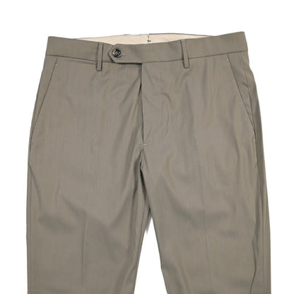 BERWICH “VULCANO Z 195” ストレッチウール ノータックスラックス グレージュ(greige) 46 | GUARDAROBA MILANO OFFICIAL STORE