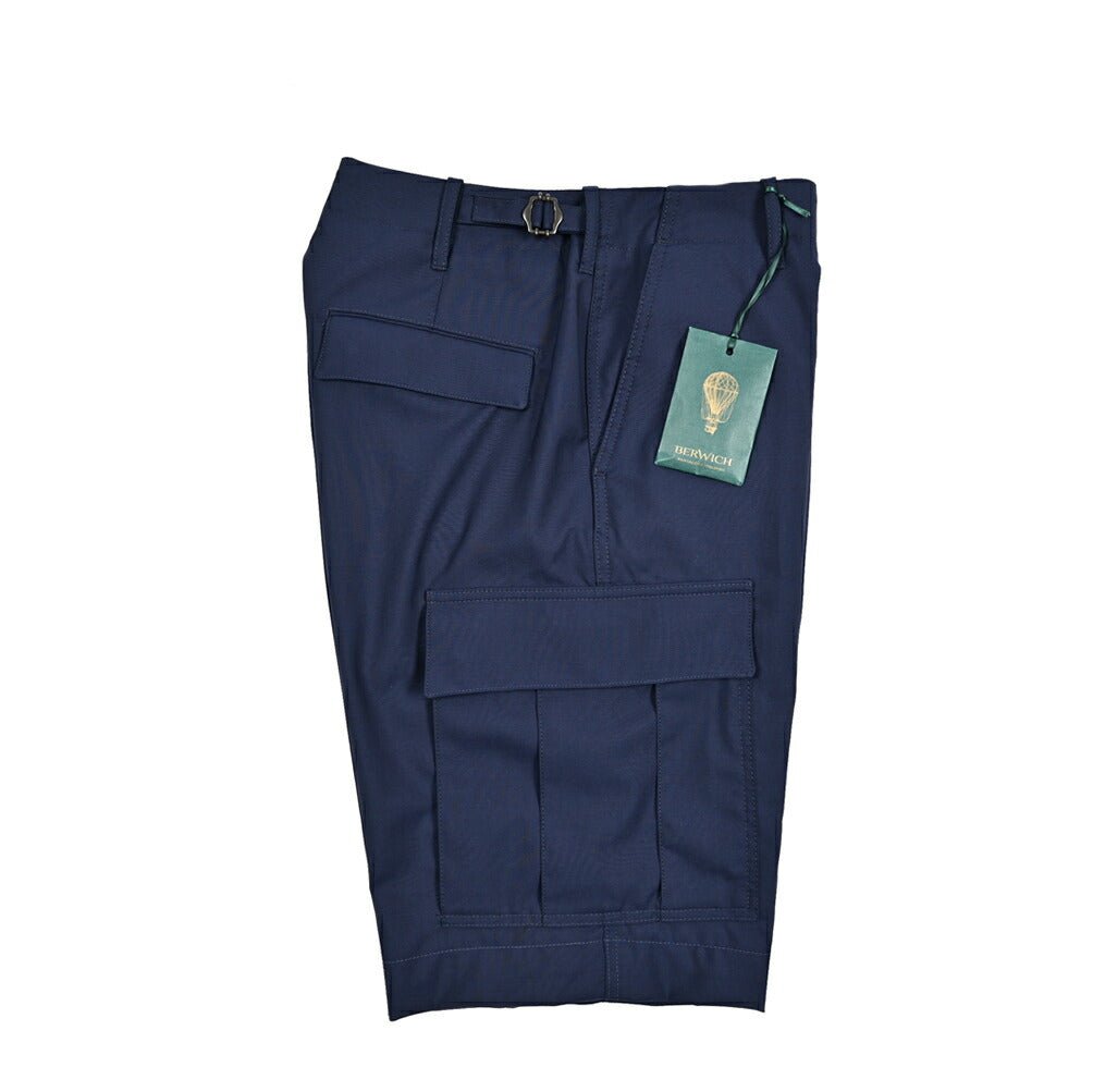 BERWICH "WIDE CARGO" ウール100% カーゴハーフパンツ｜426244｜GUARDAROBA MILANO OFFICIAL STORE