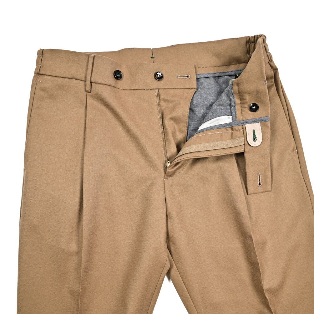 BERWICH "XRETRO" ヴァージンウール100% ワンタックスラックス｜433509-44｜GUARDAROBA MILANO OFFICIAL STORE