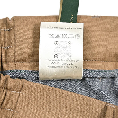 BERWICH "XRETRO" ヴァージンウール100% ワンタックスラックス｜433509-44｜GUARDAROBA MILANO OFFICIAL STORE