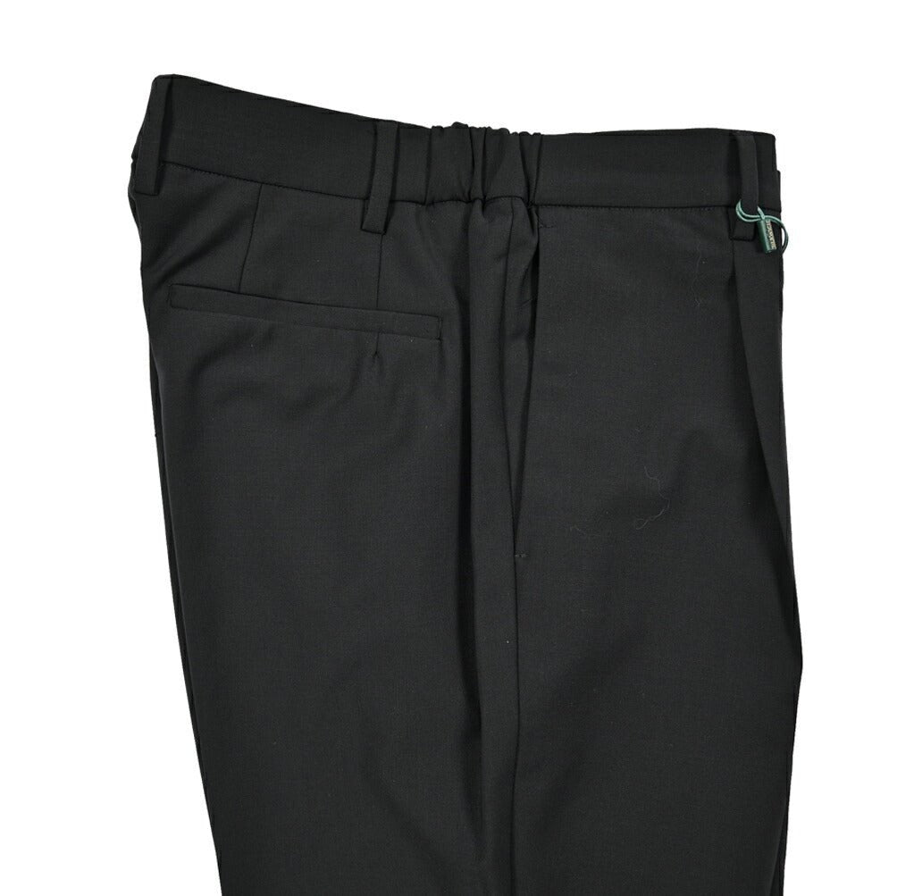 BERWICH "XRETRO" ポリエステル混ウール ワンタックストレッチスラックス｜424654 - 50｜GUARDAROBA MILANO OFFICIAL STORE