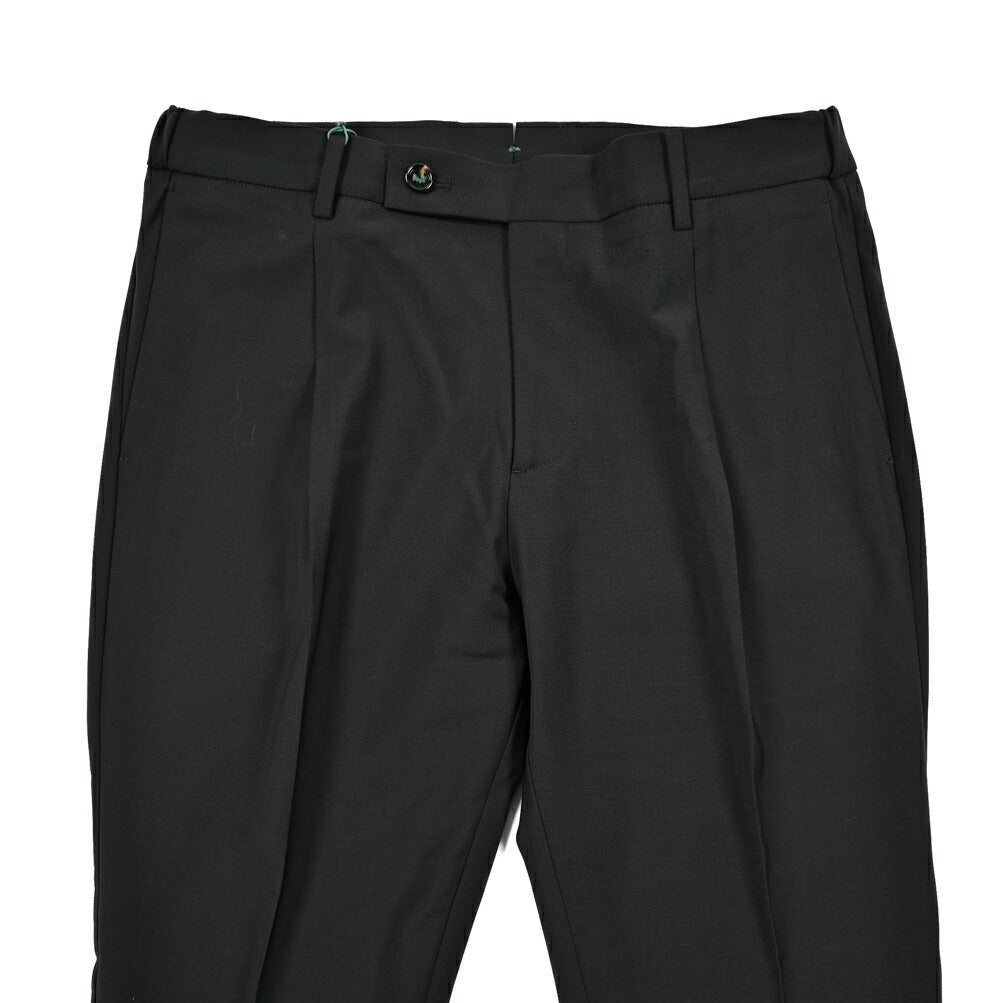 BERWICH "XRETRO" ポリエステル混ウール ワンタックストレッチスラックス｜424654 - 50｜GUARDAROBA MILANO OFFICIAL STORE
