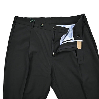 BERWICH "XRETRO" ポリエステル混ウール ワンタックストレッチスラックス｜424654 - 50｜GUARDAROBA MILANO OFFICIAL STORE