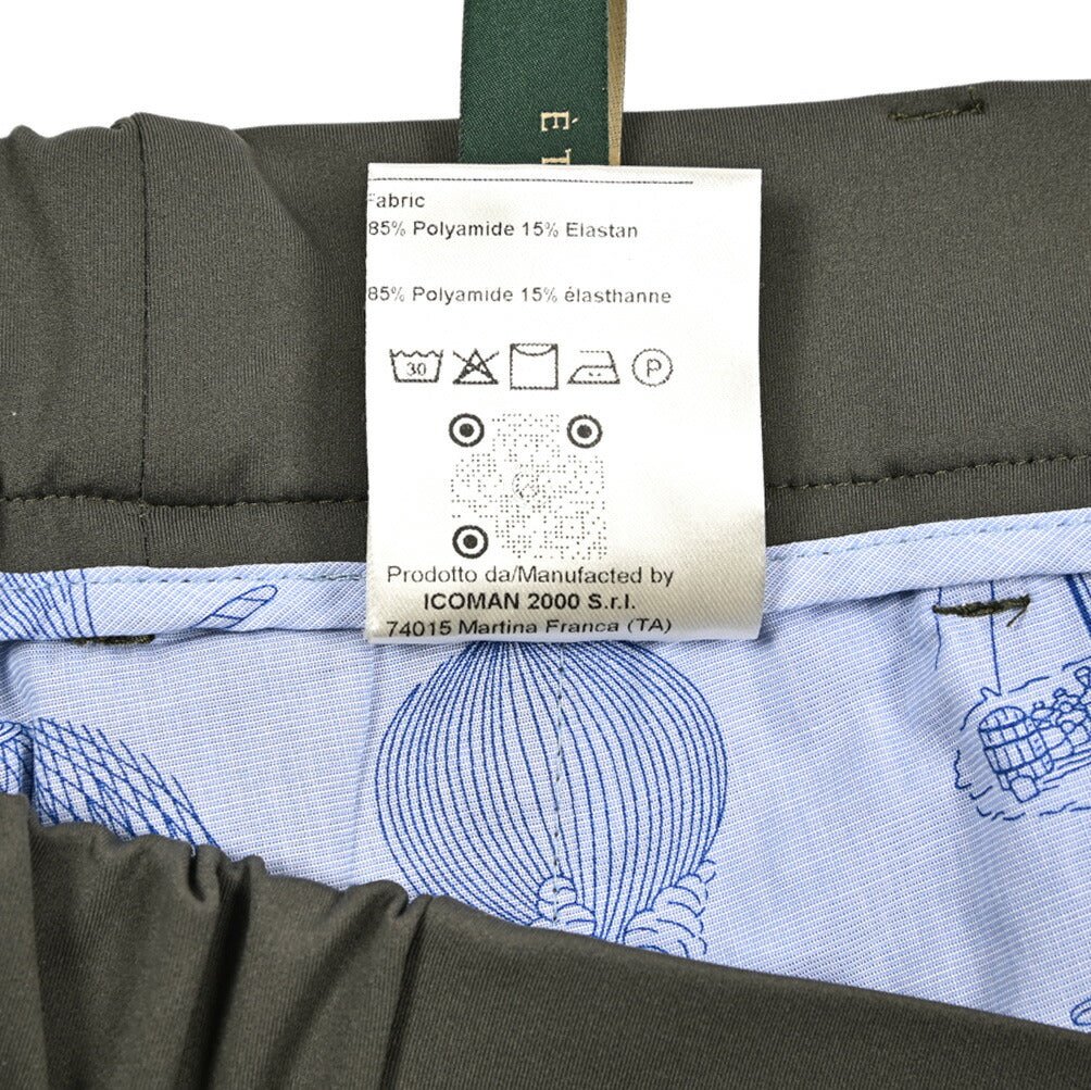 BERWICH "XRETRO" ストレッチナイロン イージーパンツ｜433973-52｜GUARDAROBA MILANO OFFICIAL STORE