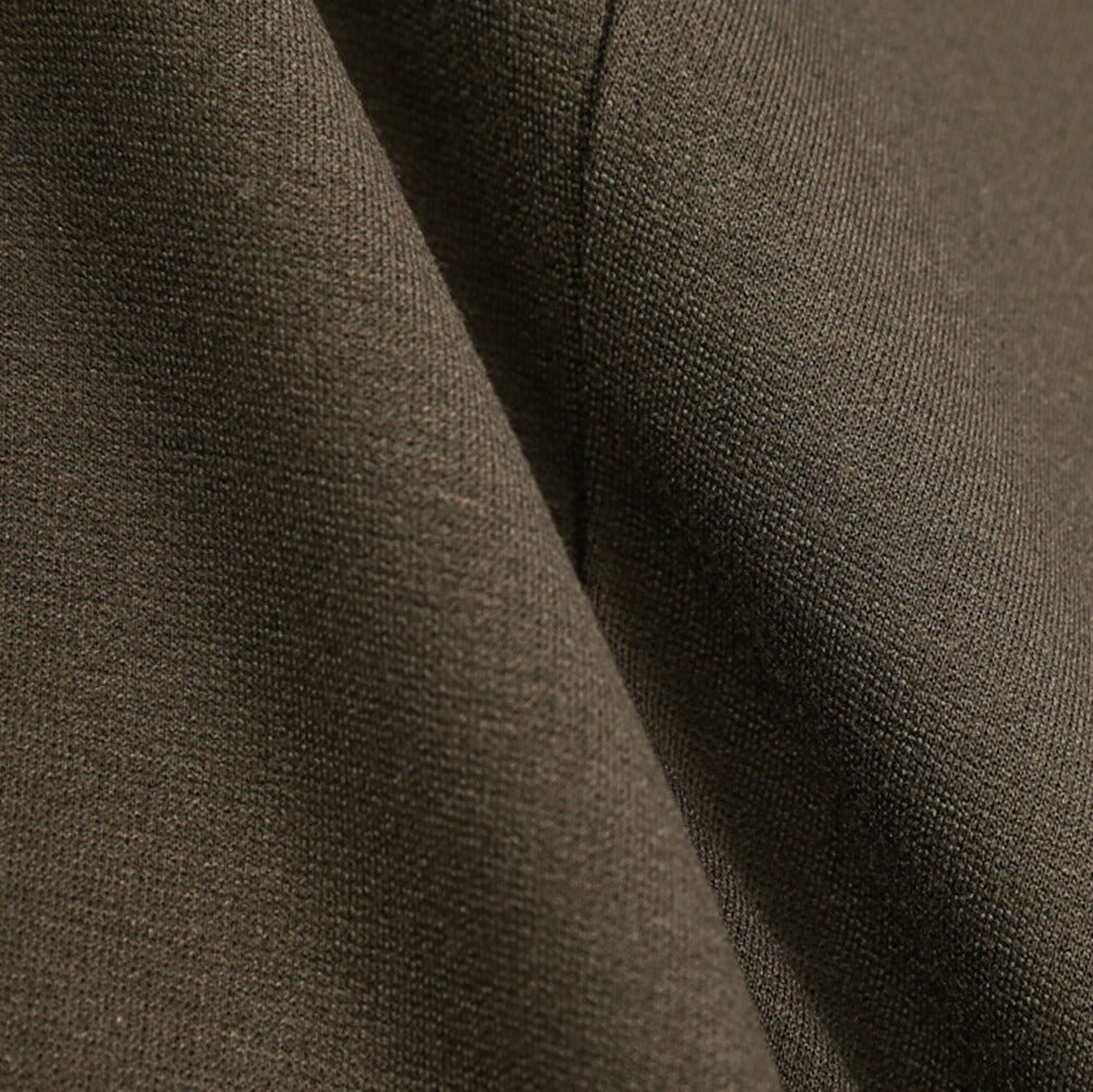 BERWICH “XRETRO” ビスコース混 ワンタックイージースラックス カーキグリーン(army) 46 | GUARDAROBA MILANO OFFICIAL STORE