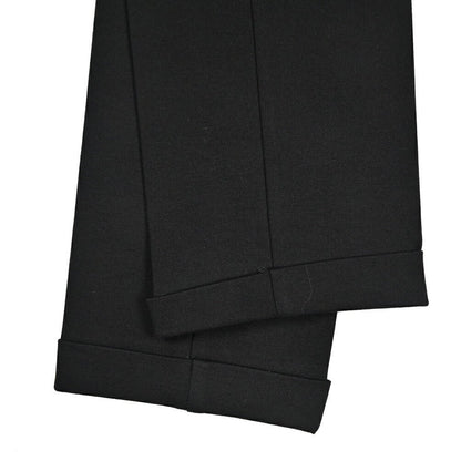 BERWICH “XRETRO” ビスコース混 ワンタックイージースラックス ブラック(black) 46 | GUARDAROBA MILANO OFFICIAL STORE
