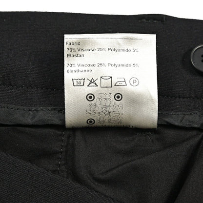 BERWICH “XRETRO” ビスコース混 ワンタックイージースラックス ブラック(black) 46 | GUARDAROBA MILANO OFFICIAL STORE