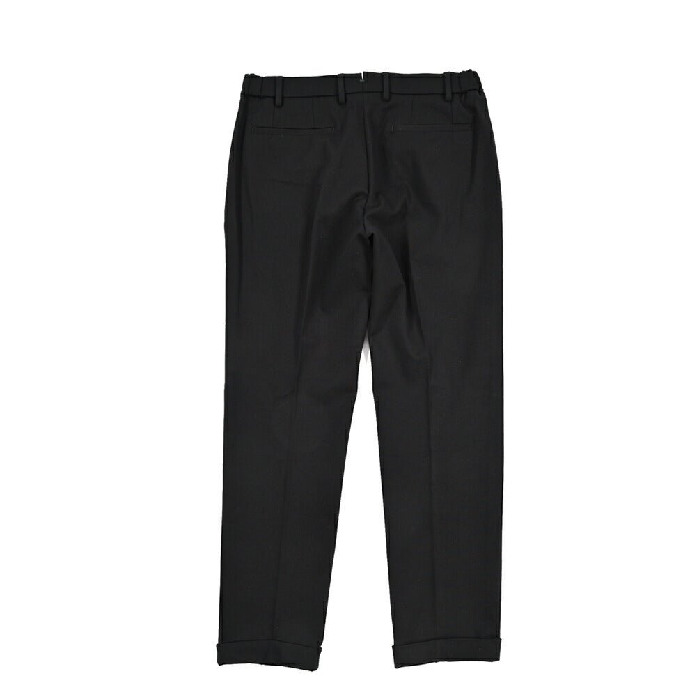 BERWICH “XRETRO” ビスコース混 ワンタックイージースラックス ブラック(black) 46 | GUARDAROBA MILANO OFFICIAL STORE