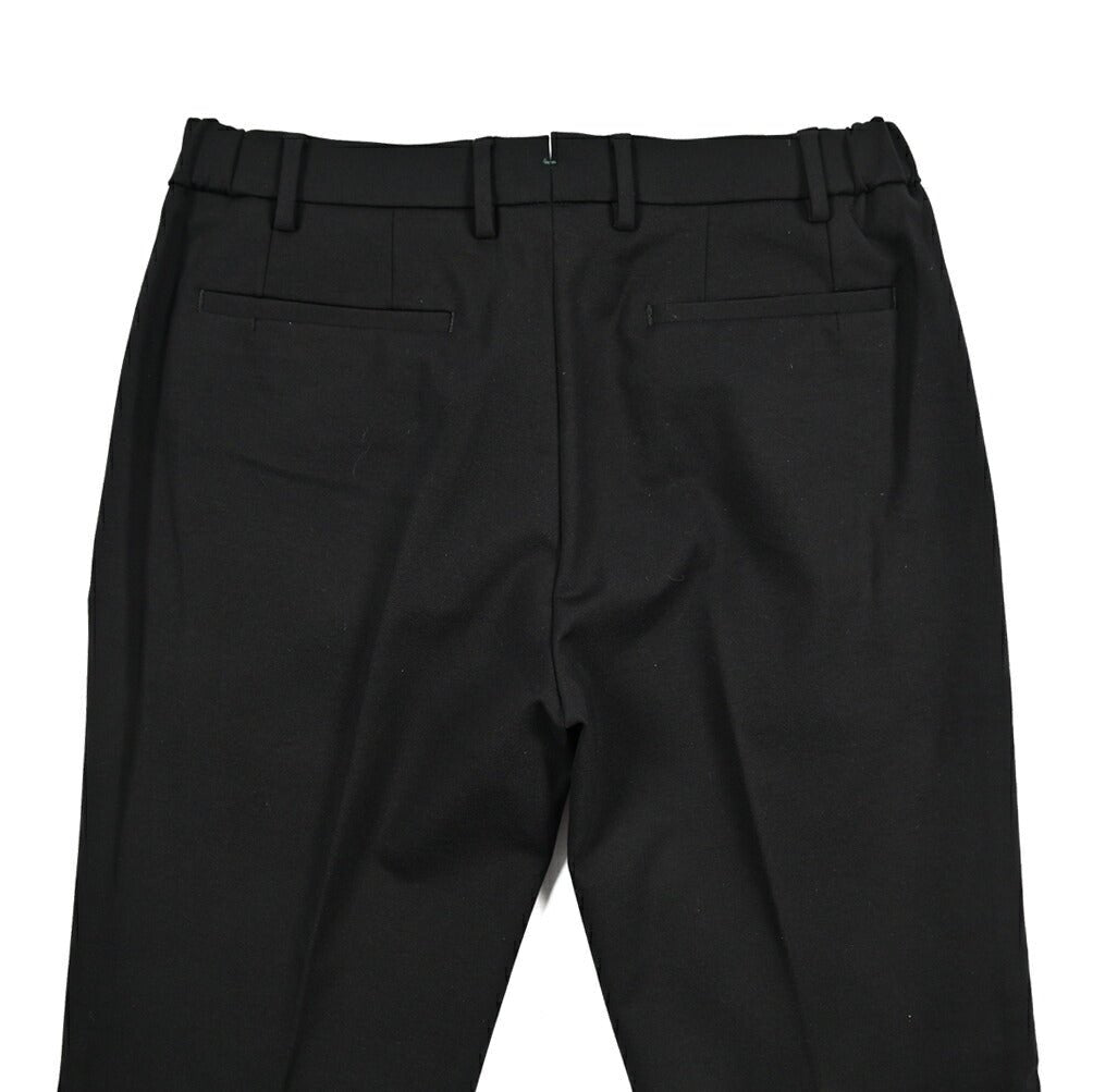 BERWICH “XRETRO” ビスコース混 ワンタックイージースラックス ブラック(black) 46 | GUARDAROBA MILANO OFFICIAL STORE