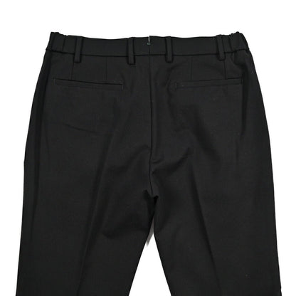 BERWICH “XRETRO” ビスコース混 ワンタックイージースラックス ブラック(black) 46 | GUARDAROBA MILANO OFFICIAL STORE