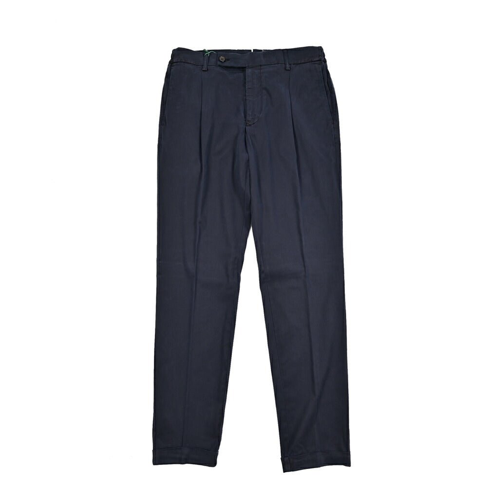 BERWICH "XRETRO - GD" ストレッチコットン ワンタックパンツ (製品染め)｜425443 - 46｜GUARDAROBA MILANO OFFICIAL STORE