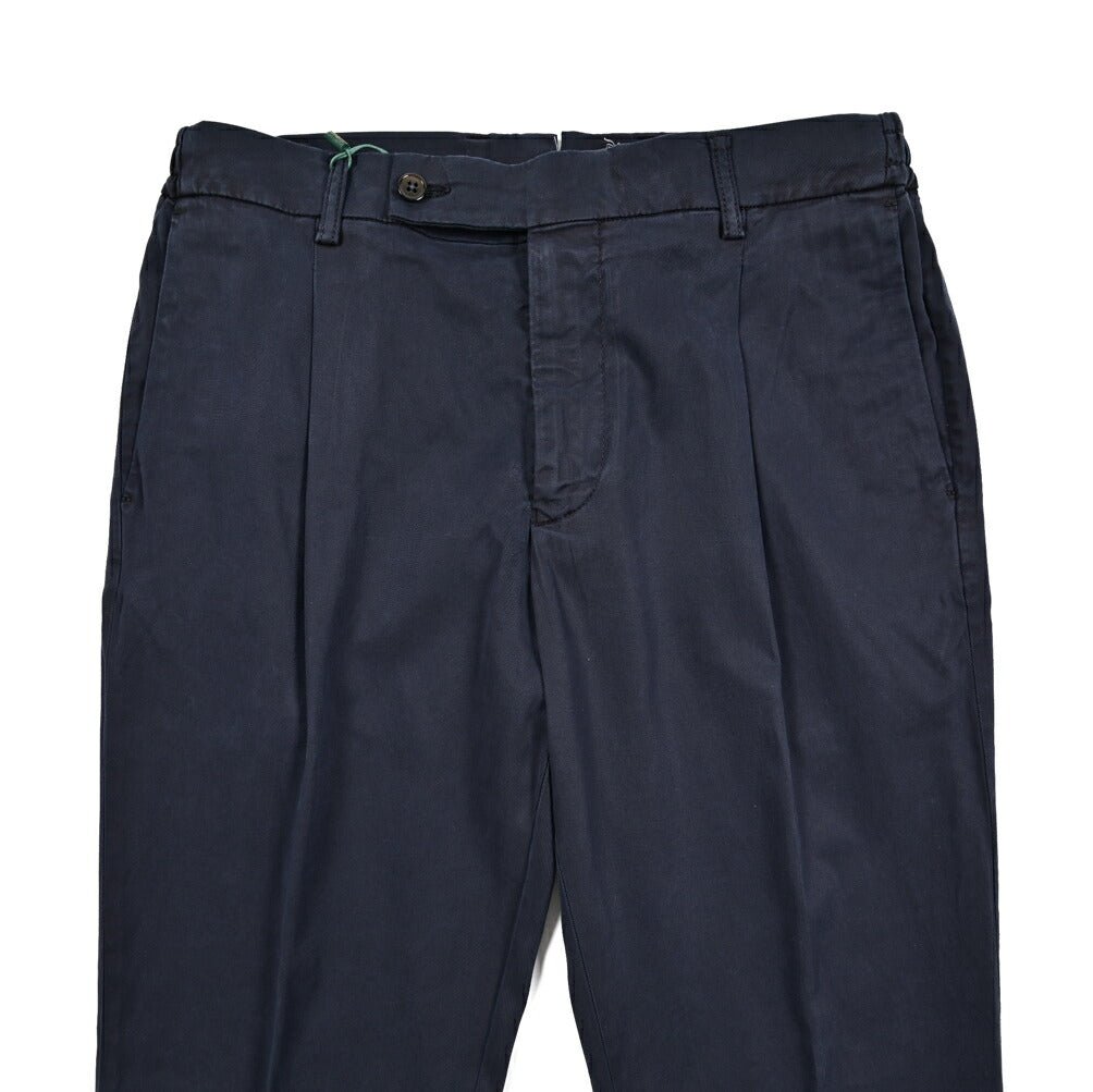 BERWICH "XRETRO - GD" ストレッチコットン ワンタックパンツ (製品染め)｜425443 - 46｜GUARDAROBA MILANO OFFICIAL STORE