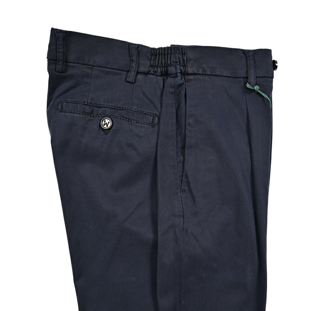 BERWICH "XRETRO - GD" ストレッチコットン ワンタックパンツ (製品染め)｜425443 - 46｜GUARDAROBA MILANO OFFICIAL STORE