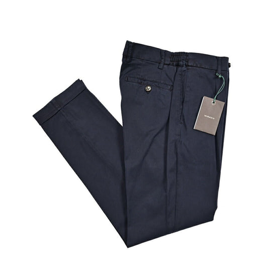 BERWICH "XRETRO - GD" ストレッチコットン ワンタックパンツ (製品染め)｜425443 - 46｜GUARDAROBA MILANO OFFICIAL STORE