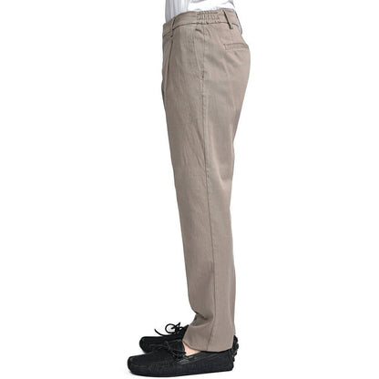 BERWICH "XRETRO - GD" リヨセル混コットン ワンタックイージーパンツ グレージュ(mandorlo4627) 46 | GUARDAROBA MILANO OFFICIAL STORE