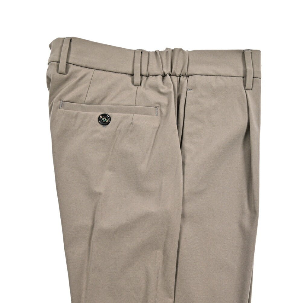 BERWICH "XRETRO LONG" ストレッチナイロン ワンタックイージーパンツ｜433971-46｜GUARDAROBA MILANO OFFICIAL STORE