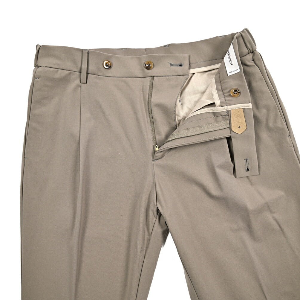 BERWICH "XRETRO LONG" ストレッチナイロン ワンタックイージーパンツ｜433971-46｜GUARDAROBA MILANO OFFICIAL STORE