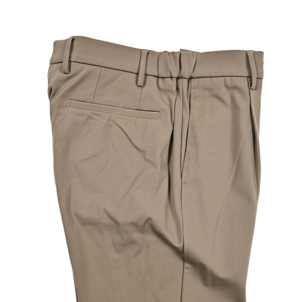 BERWICH "XRETRO LONG" ストレッチナイロン ワンタックイージーパンツ｜434036-44｜GUARDAROBA MILANO OFFICIAL STORE