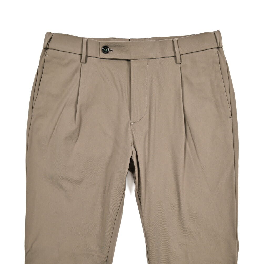 BERWICH "XRETRO LONG" ストレッチナイロン ワンタックイージーパンツ｜434036-44｜GUARDAROBA MILANO OFFICIAL STORE