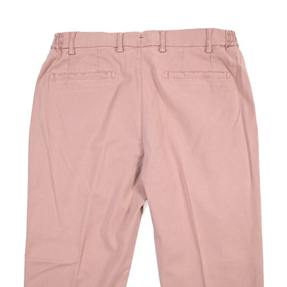 BERWICH “XRETRO LONG-GD” リヨセル混コットン ワンタックパンツ ピンク(rosa474) 50 | GUARDAROBA MILANO OFFICIAL STORE
