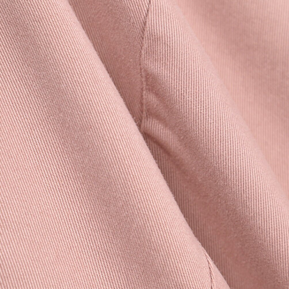 BERWICH “XRETRO LONG-GD” リヨセル混コットン ワンタックパンツ ピンク(rosa474) 50 | GUARDAROBA MILANO OFFICIAL STORE