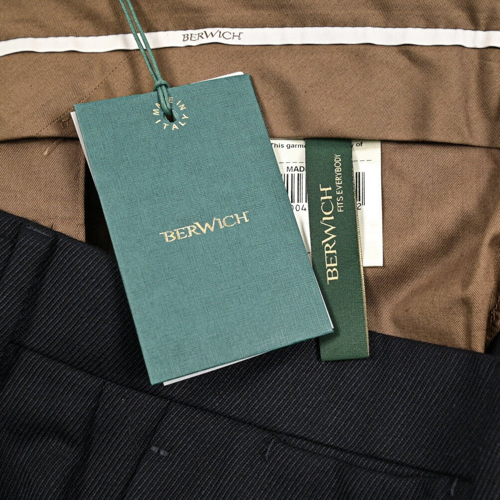 BERWICH "YRETRO" ヴァージンウール100% ノータックスラックス｜433821-46｜GUARDAROBA MILANO OFFICIAL STORE