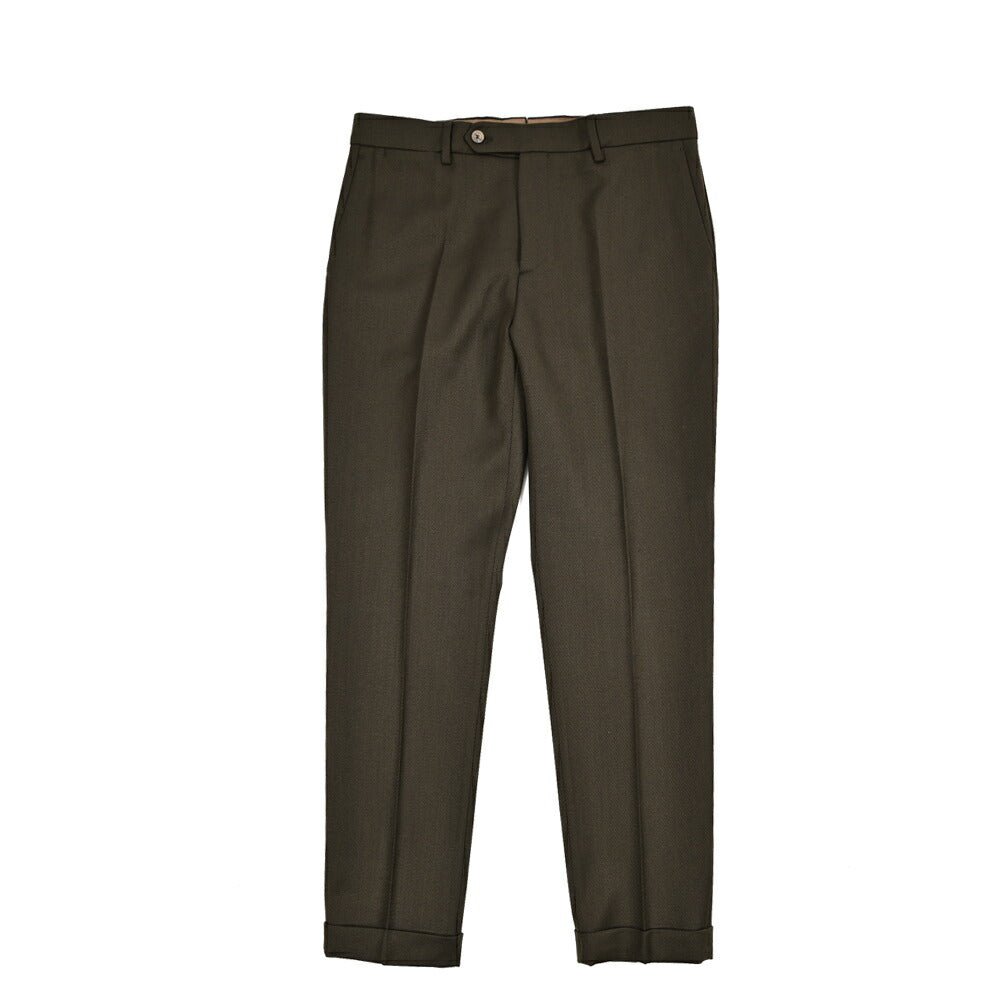 BERWICH "YRETRO" ヴァージンウール100% ノータックスラックス｜433827-46｜GUARDAROBA MILANO OFFICIAL STORE