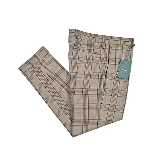 BERWICH “YRETRO” ヴァージンウール100% ノータックスラックス グレージュ(greige) 46 | GUARDAROBA MILANO OFFICIAL STORE