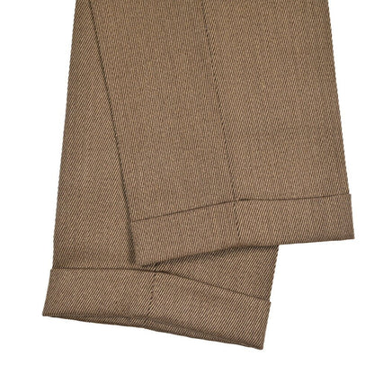 BERWICH “YRETRO” ヴァージンウール100% ノータックスラックス ブラウン(camel) 46 | GUARDAROBA MILANO OFFICIAL STORE